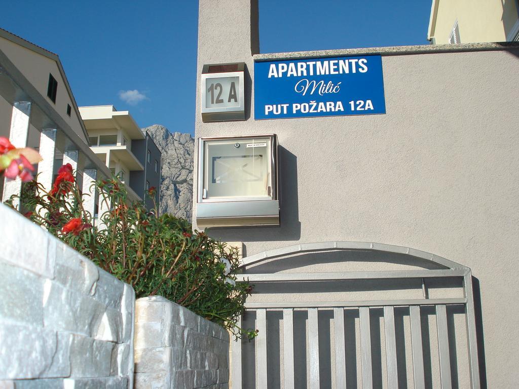 Milic Apartments Makarska Buitenkant foto